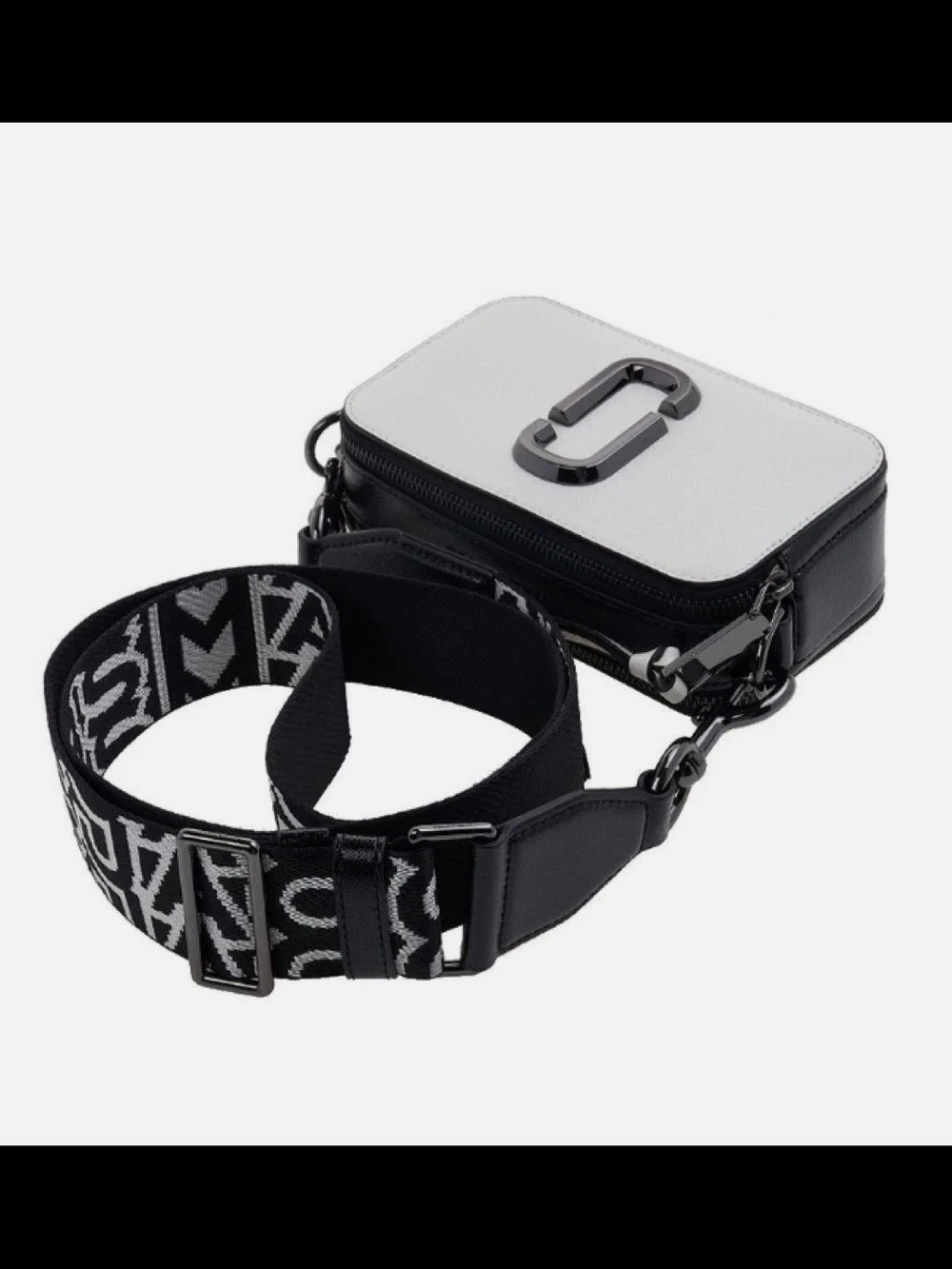 Marc Jacobs Black and White Camera Crossbody - Picture 3 of 5
